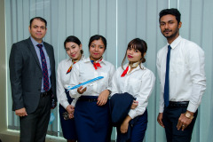 group of students of the batch of aviation at infinty
