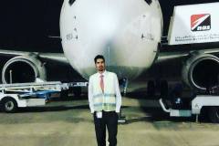 student from infinity training, aviation course