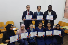 students who passed the aviation course at infinity