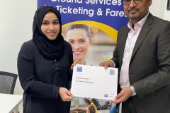 infinity training-cabin crew student