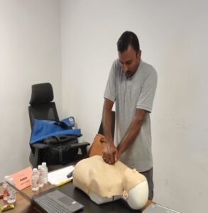 First aid batch in Kuwait