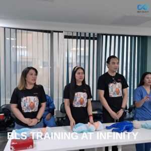 Basic Life Support (BLS) training in Infinity Kuwait